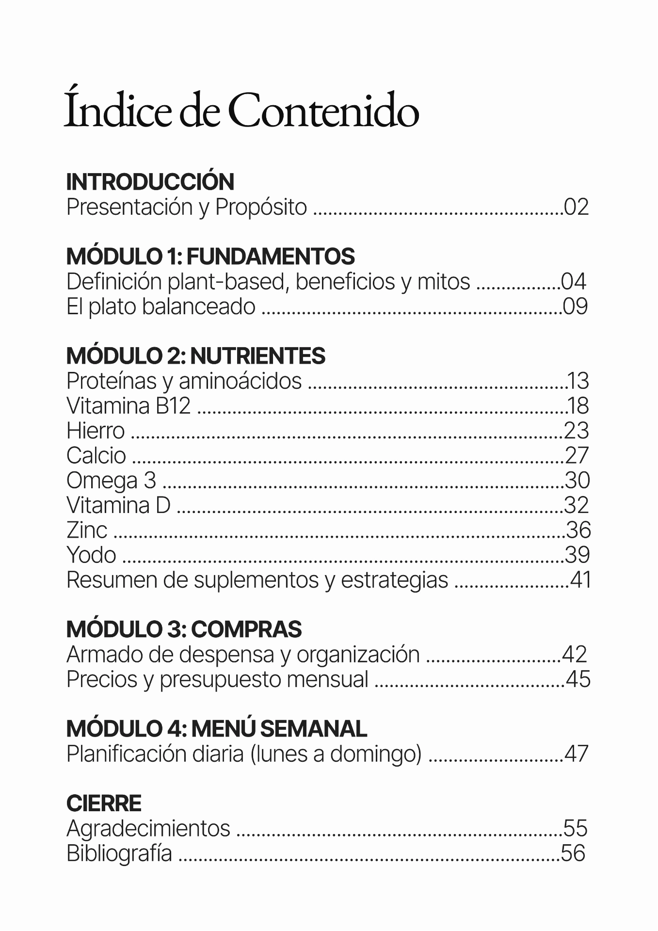 Página de la guía: Metodología paso a paso.